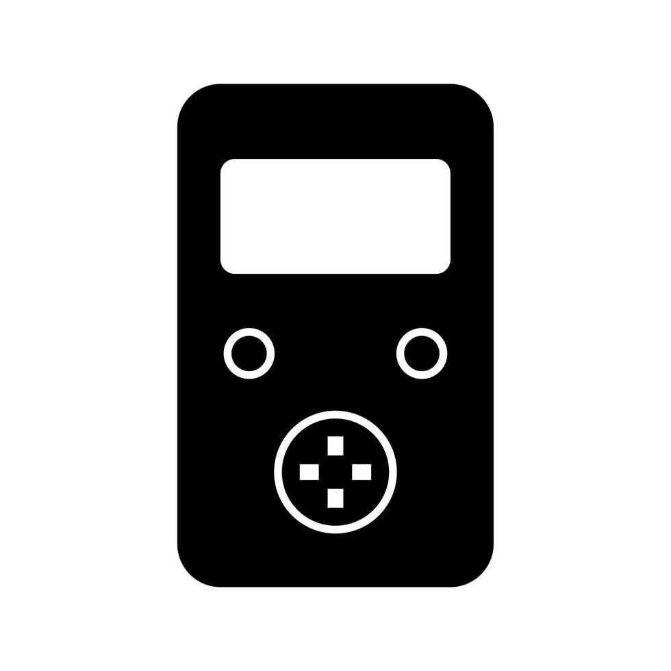 Unique Console Vector Glyph Icon