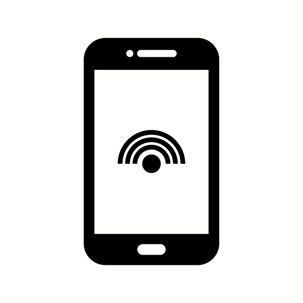 Unique Wifi Connection Vector Glyph Icon