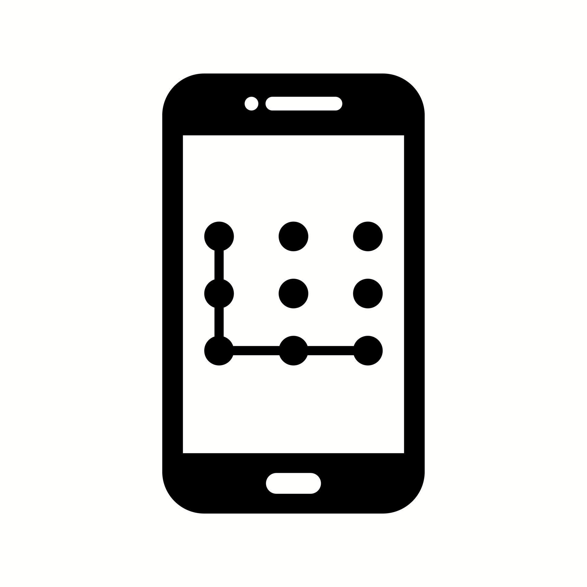 Unique Pattern Lock Vector Glyph Icon 16132820 Vector Art at Vecteezy