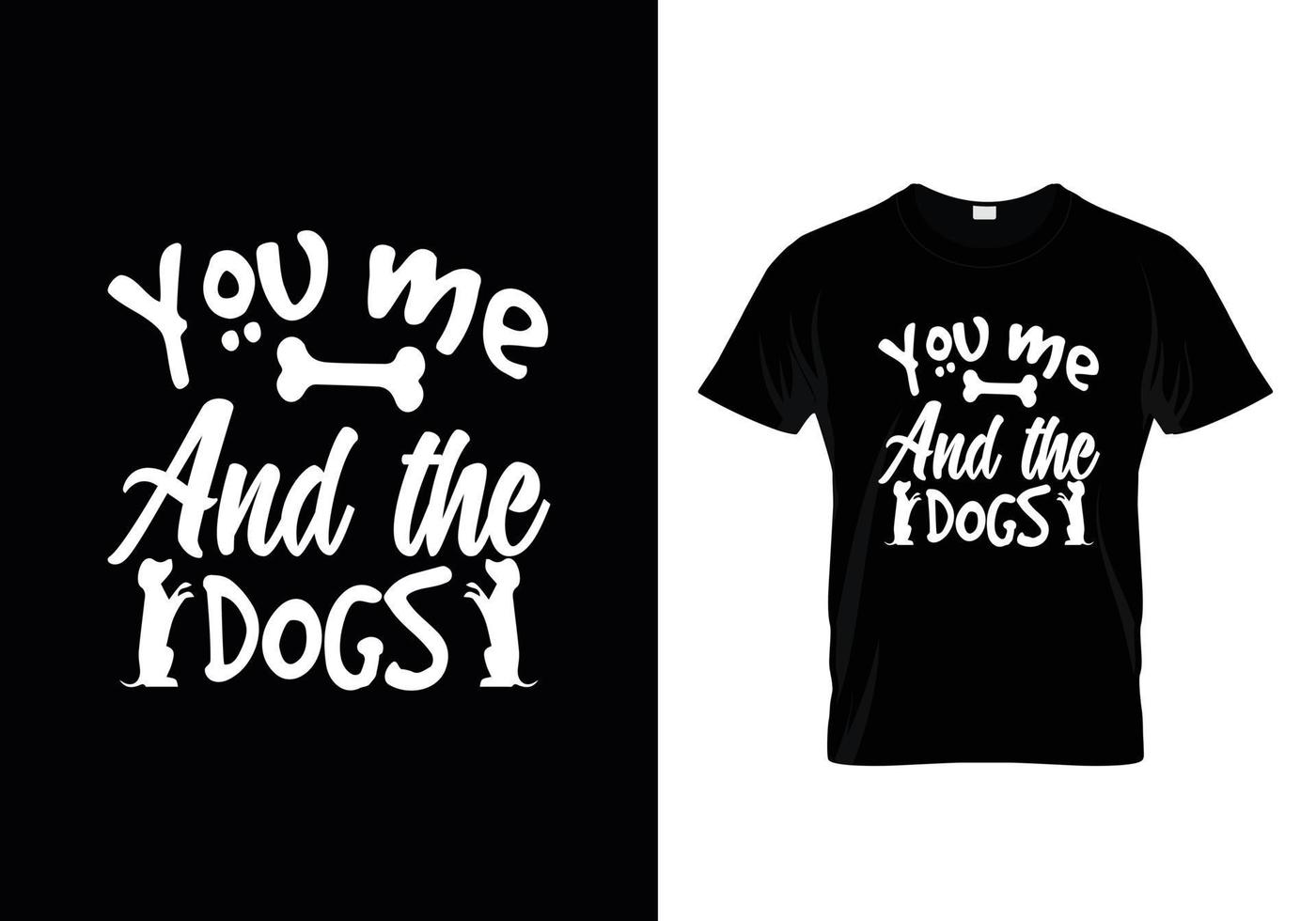 vector de diseño de camisetas con tipografía de perros, diseño de camisetas con citas de amantes de los perros.