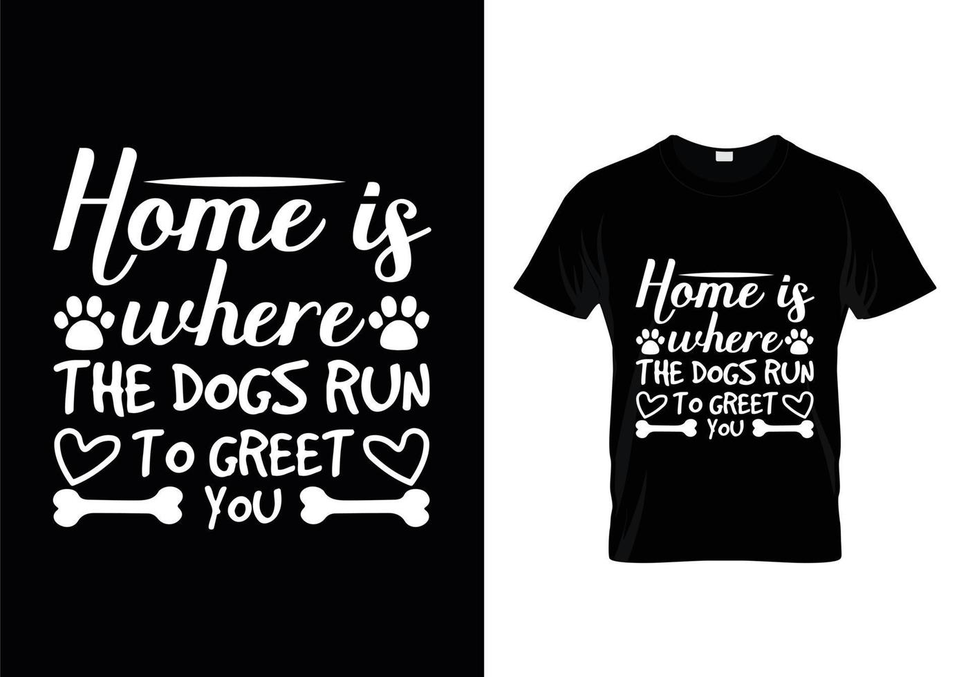 Dogs typography t-shirt design vector, dog lover quotes t-shirt design. vector