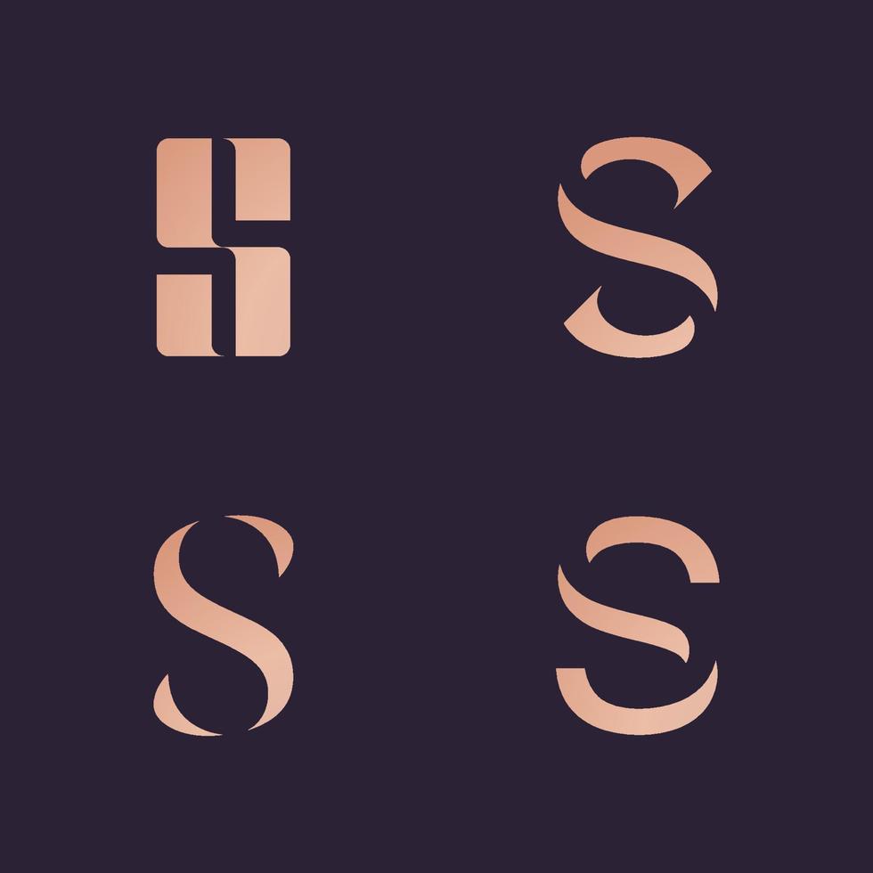 Letter S logo vector template. Creative S Letter initial logo design