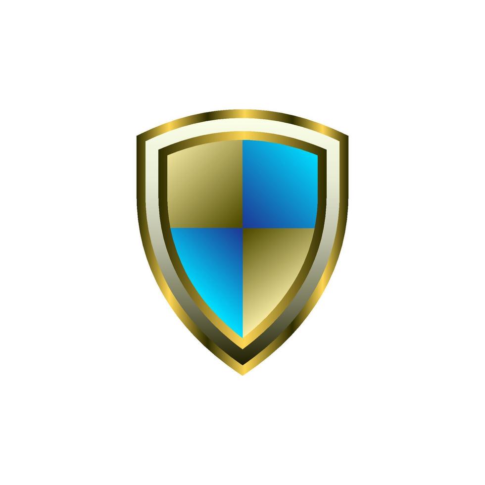 Shield shiny icon vector design templates