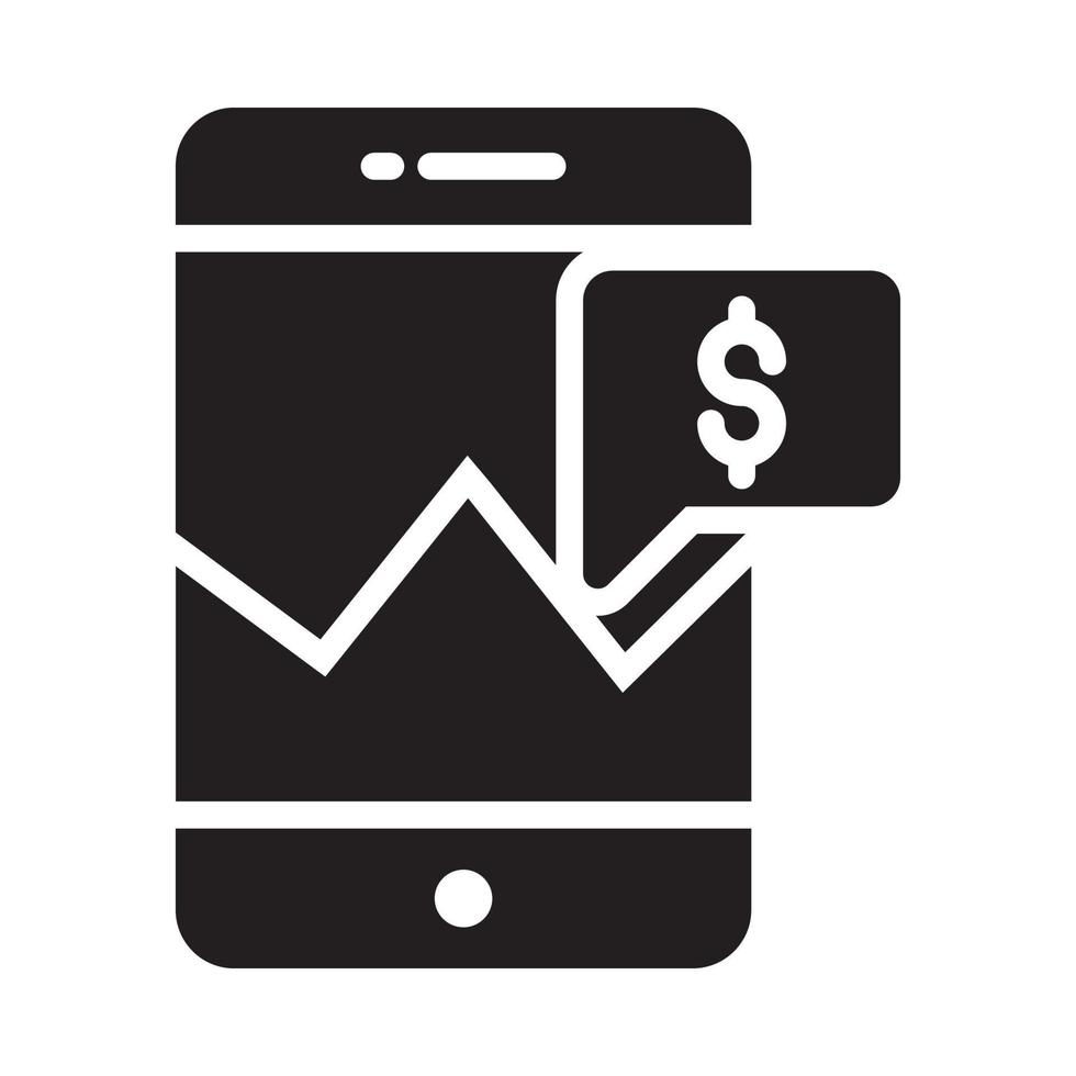 Check Balances Vector Style illustration. Business and Finance Solid Icon.