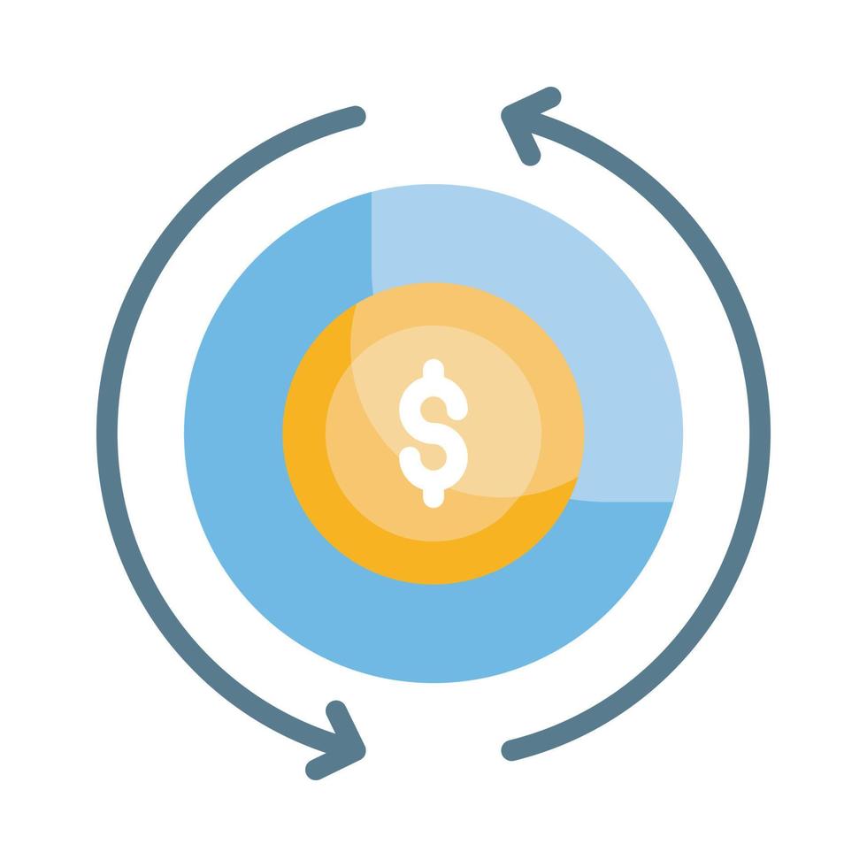 International Business Vector Style illustration. Business and Finance Outline Icon.