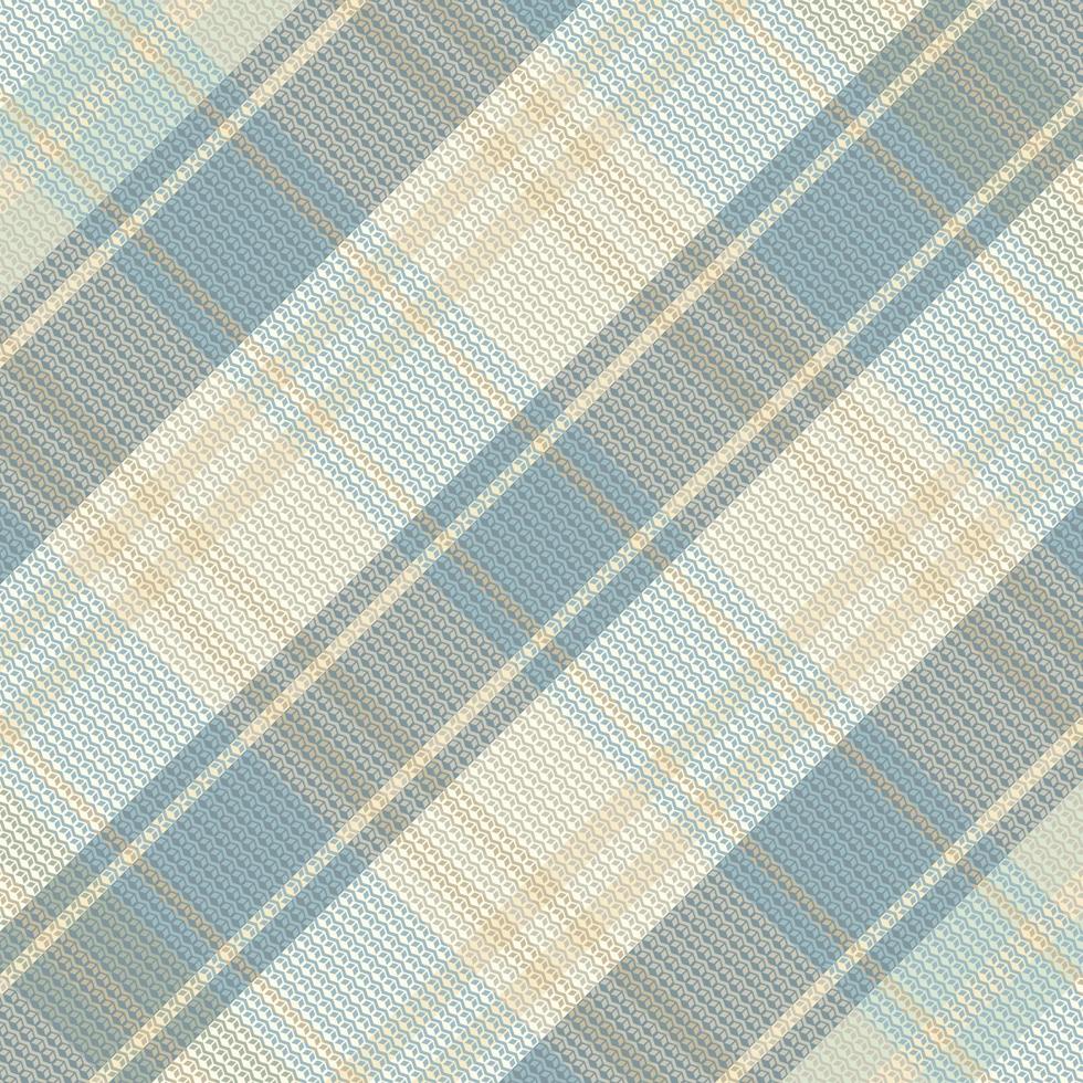 Tartan or plaid pastel color pattern. vector