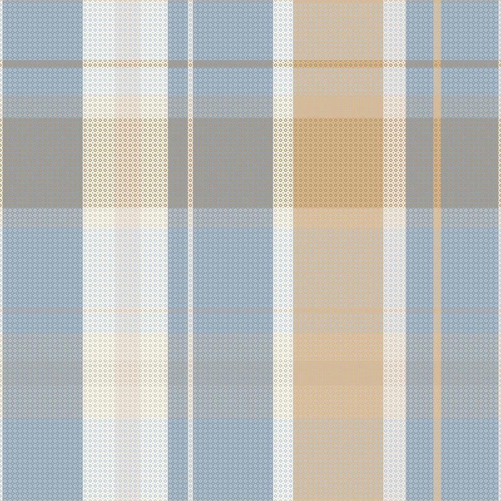Tartan or plaid pastel color pattern. vector
