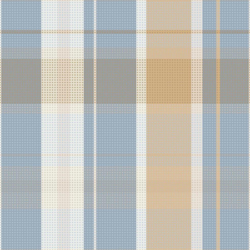 Tartan or plaid pastel color pattern. vector