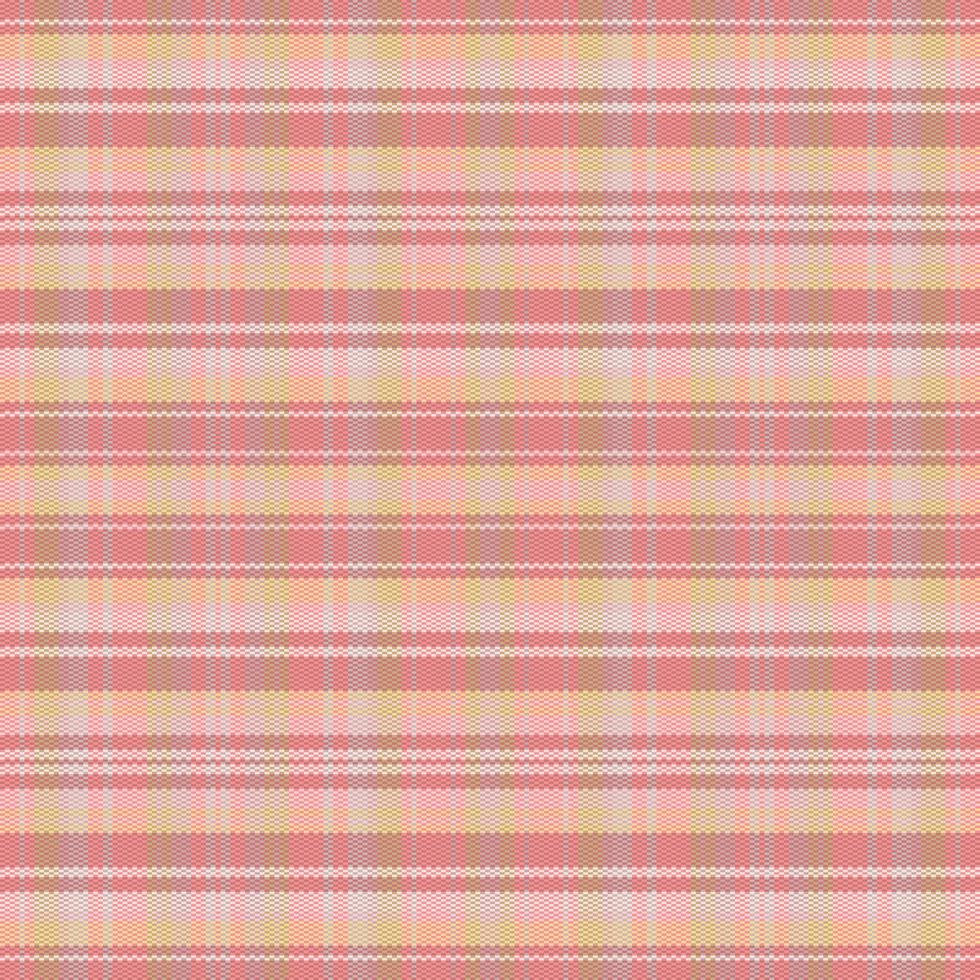 Tartan or plaid pastel color pattern. vector