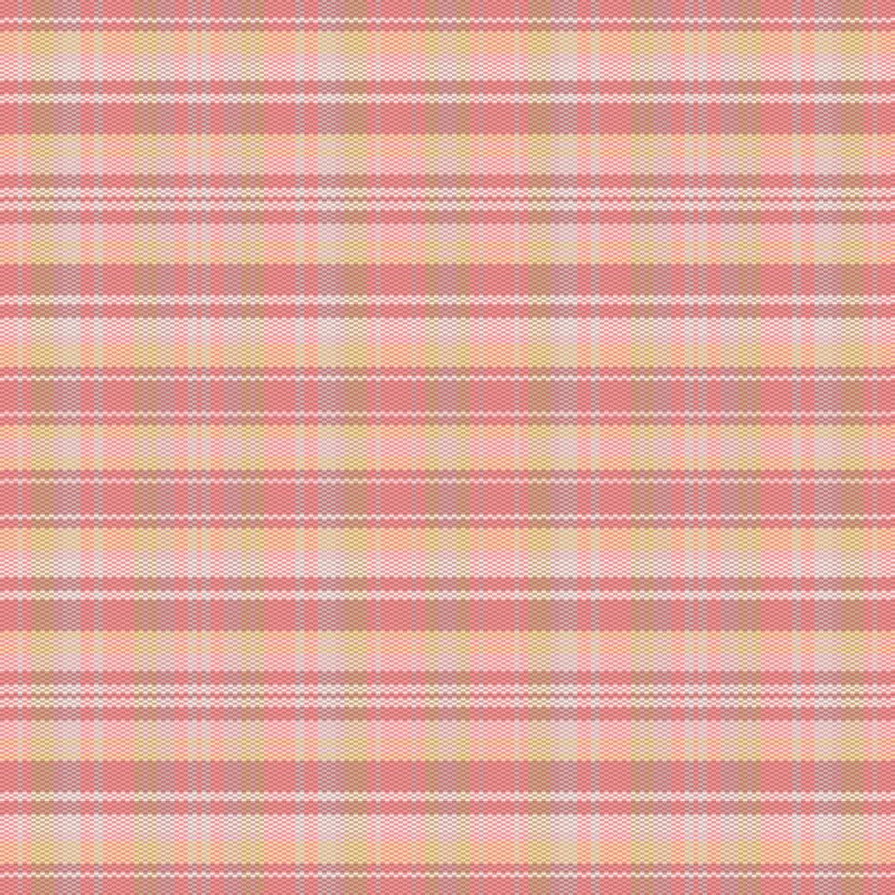 Tartan or plaid pastel color pattern. vector