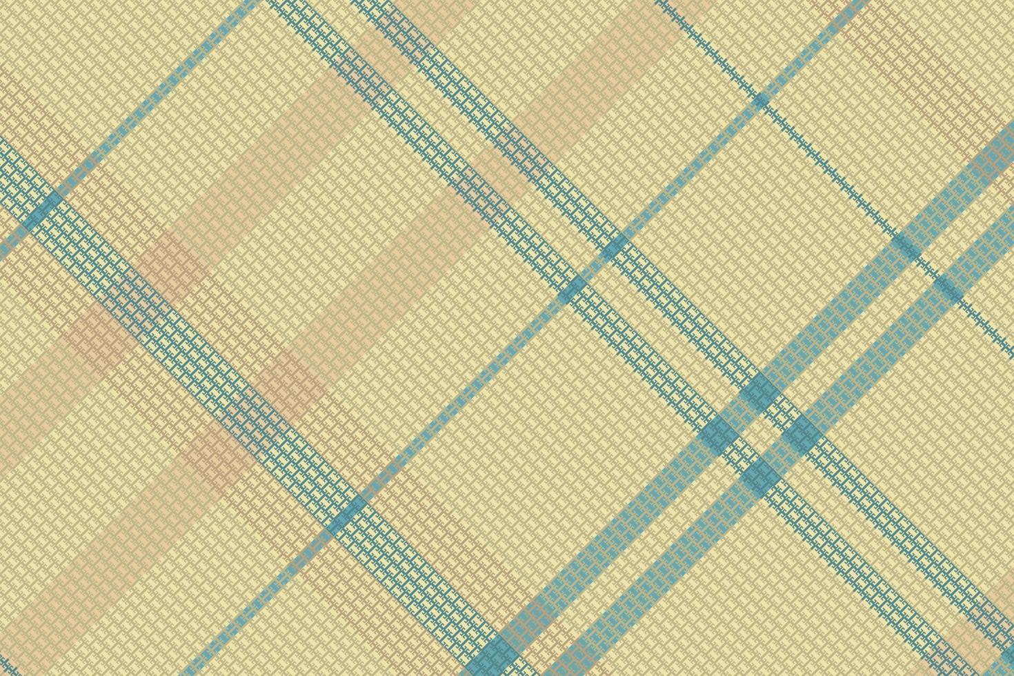 Tartan or plaid pastel color pattern. vector