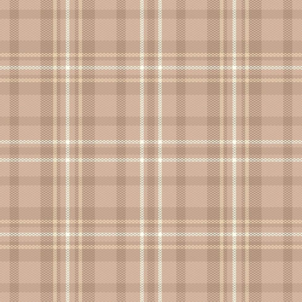 Tartan or plaid pastel color pattern. vector