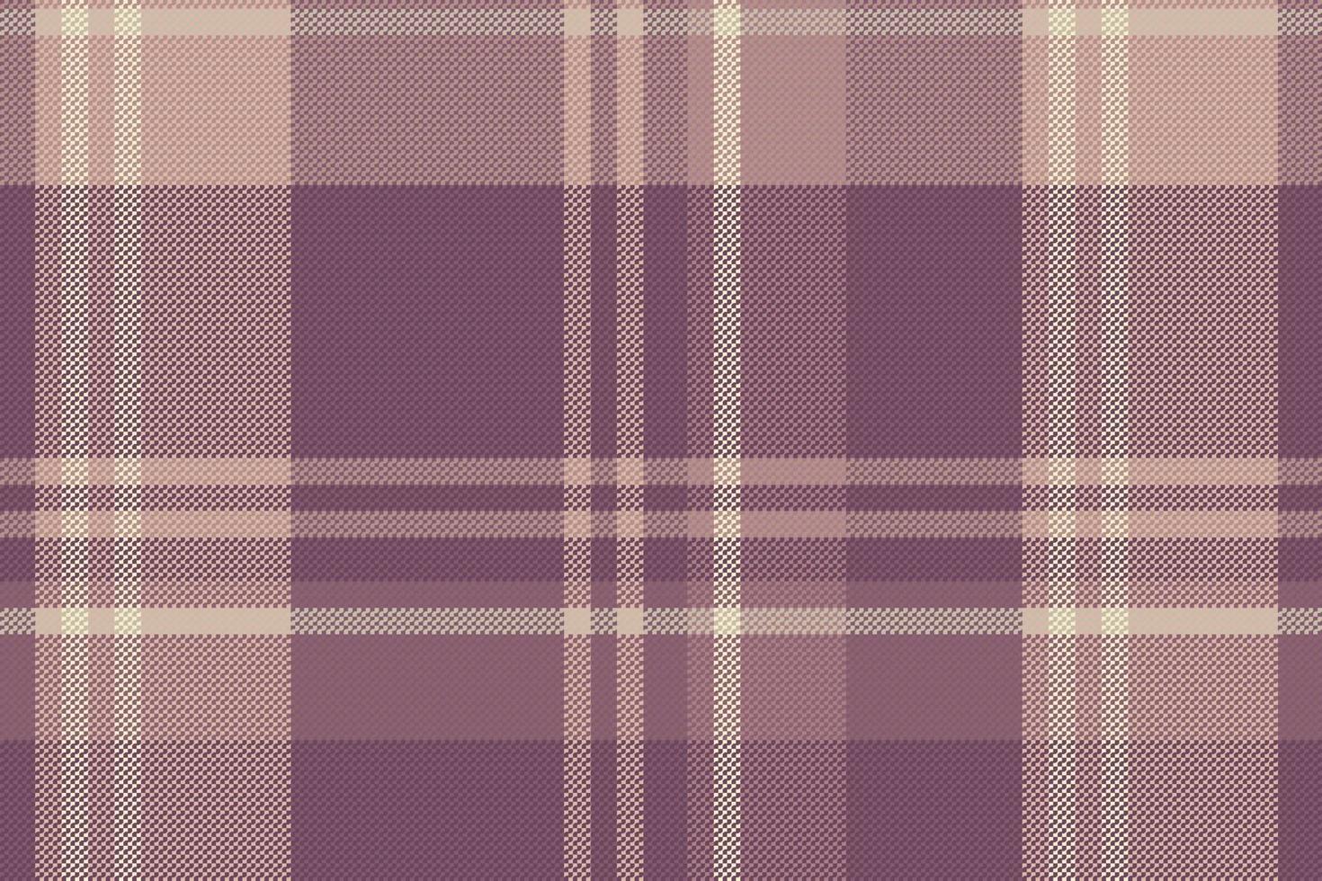 Tartan or plaid pastel color pattern. vector