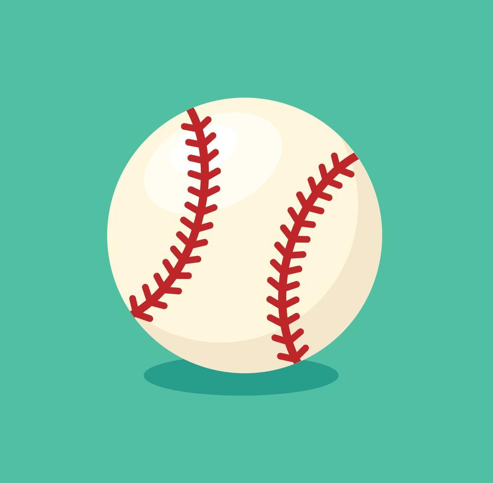 Baseball ball vector illustration