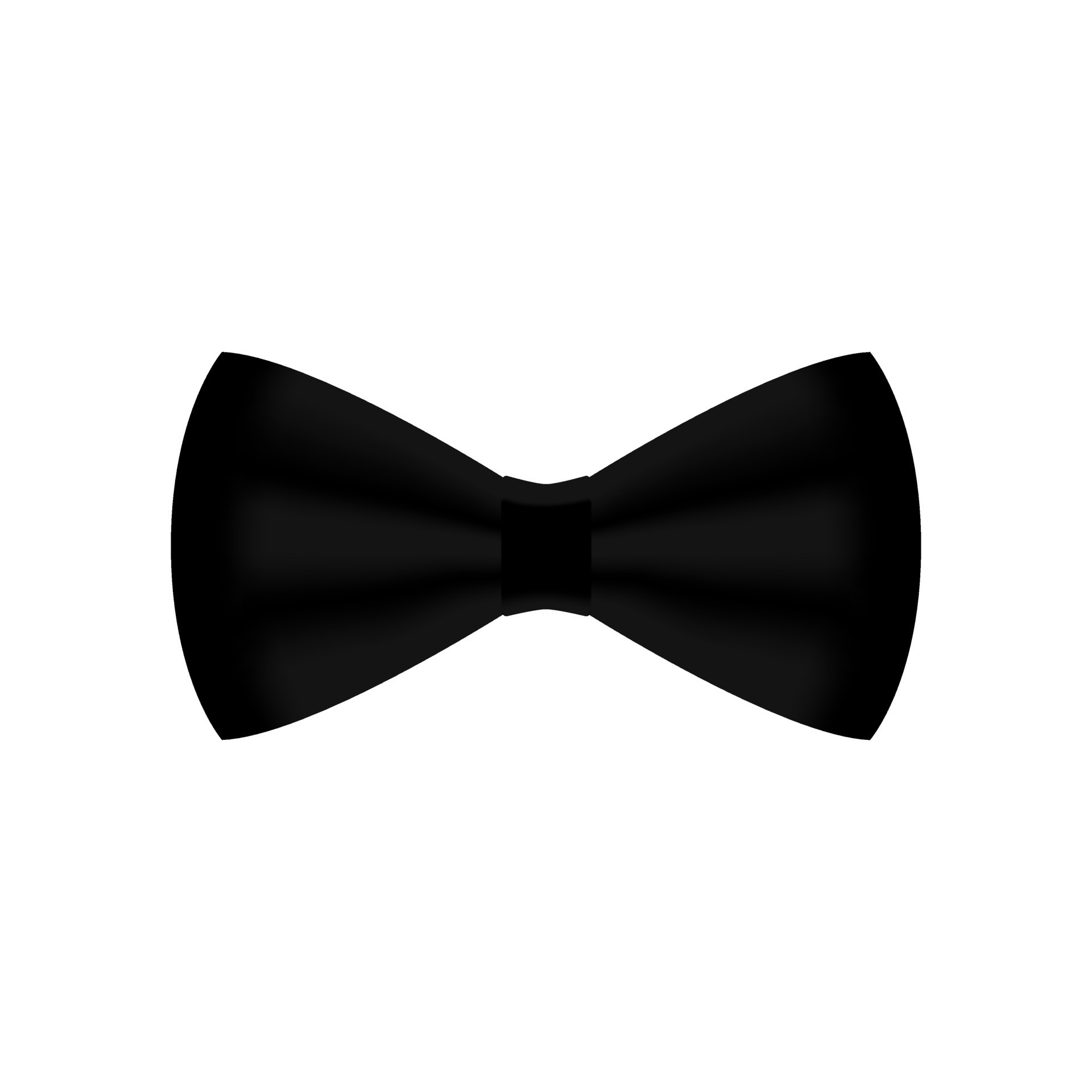 Vector black bow tie icon isolated on white background. Elegant style ...