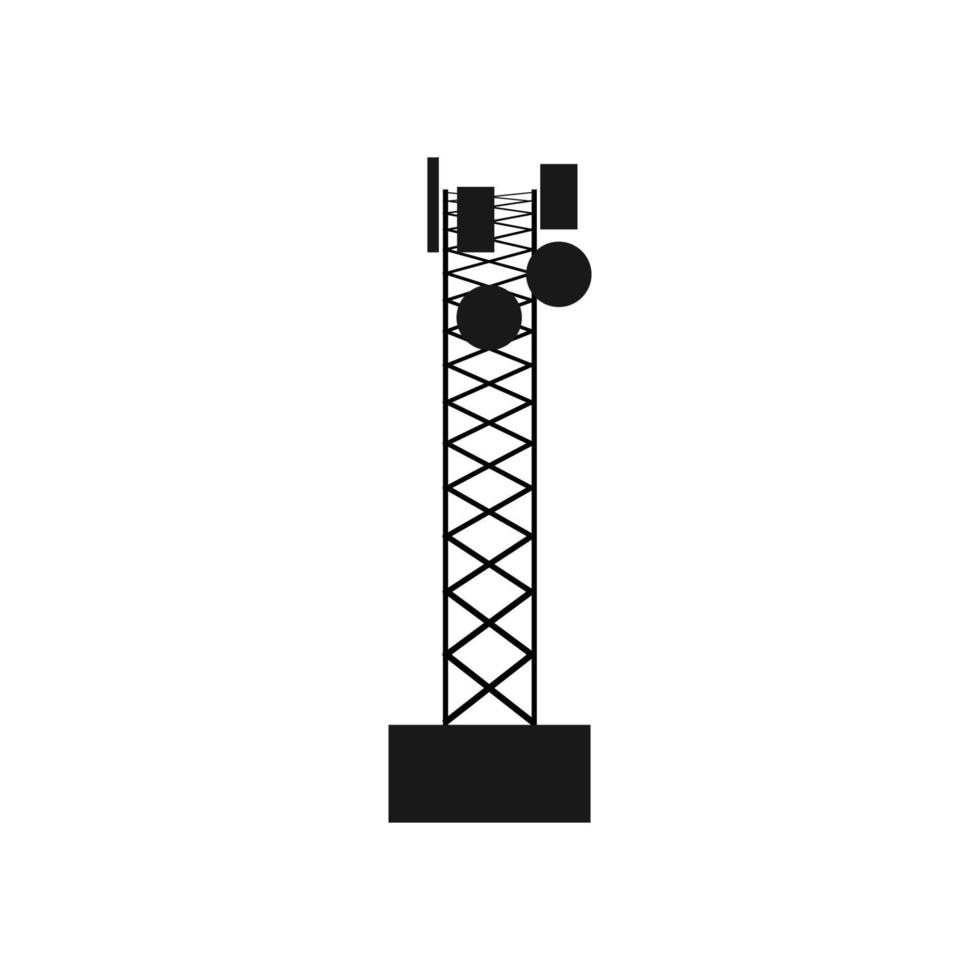 vector de logotipo de antena