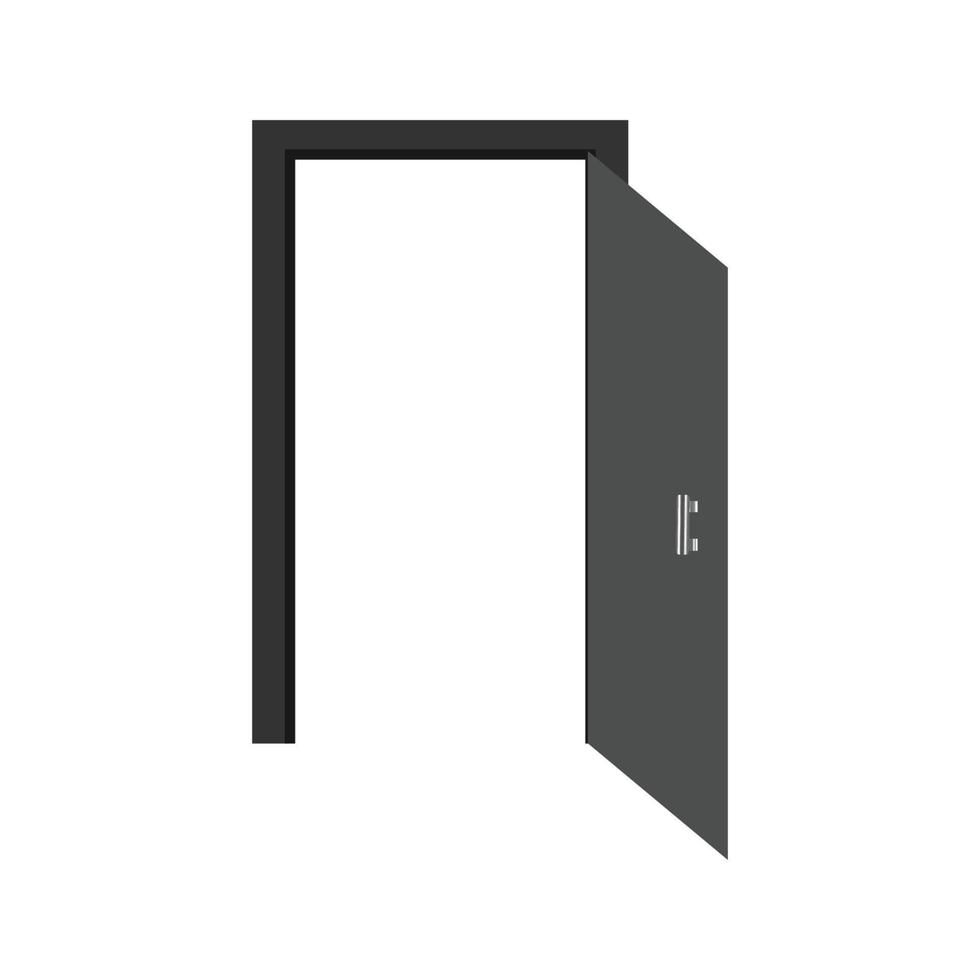 vector del logotipo de la puerta