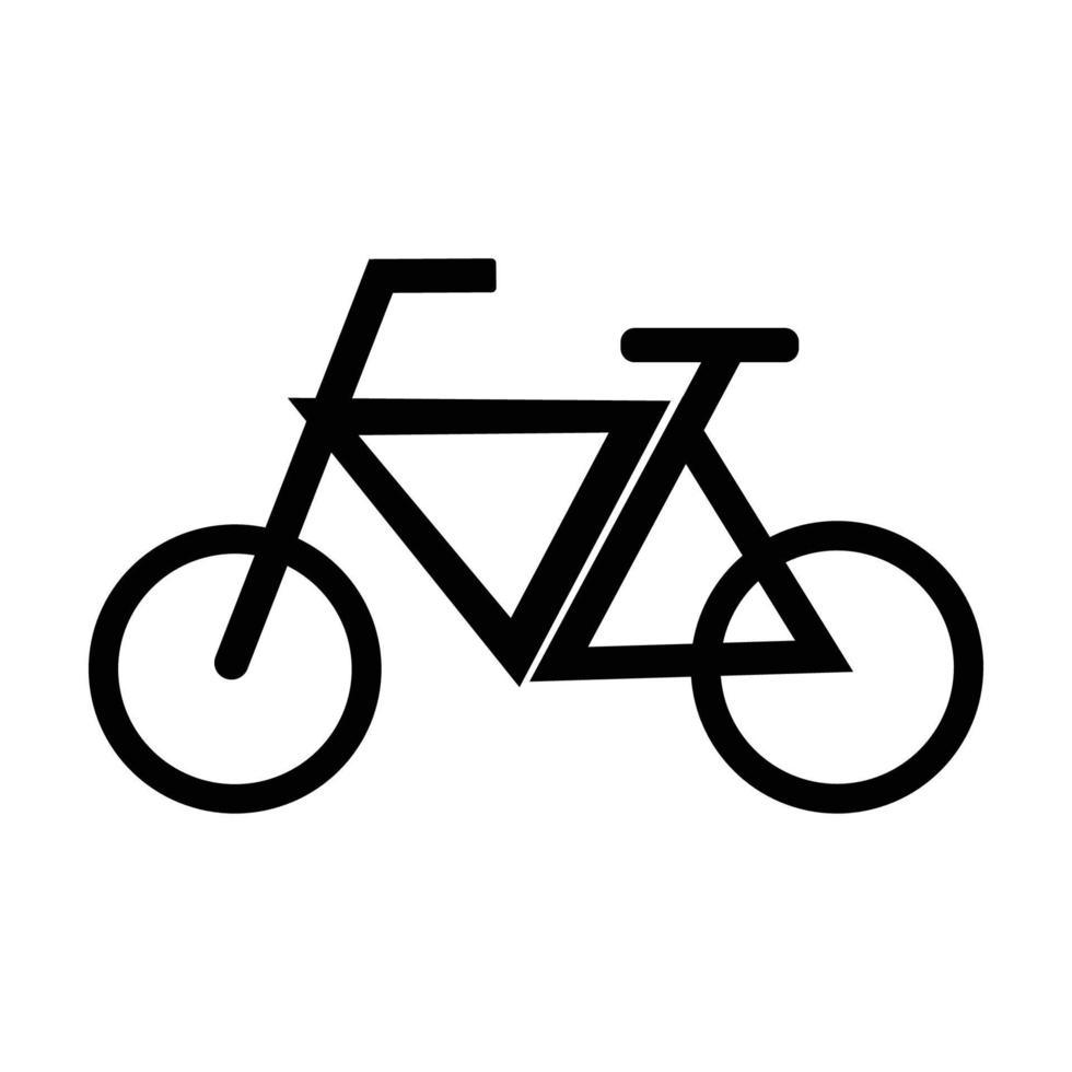 vector de logotipo de bicicleta