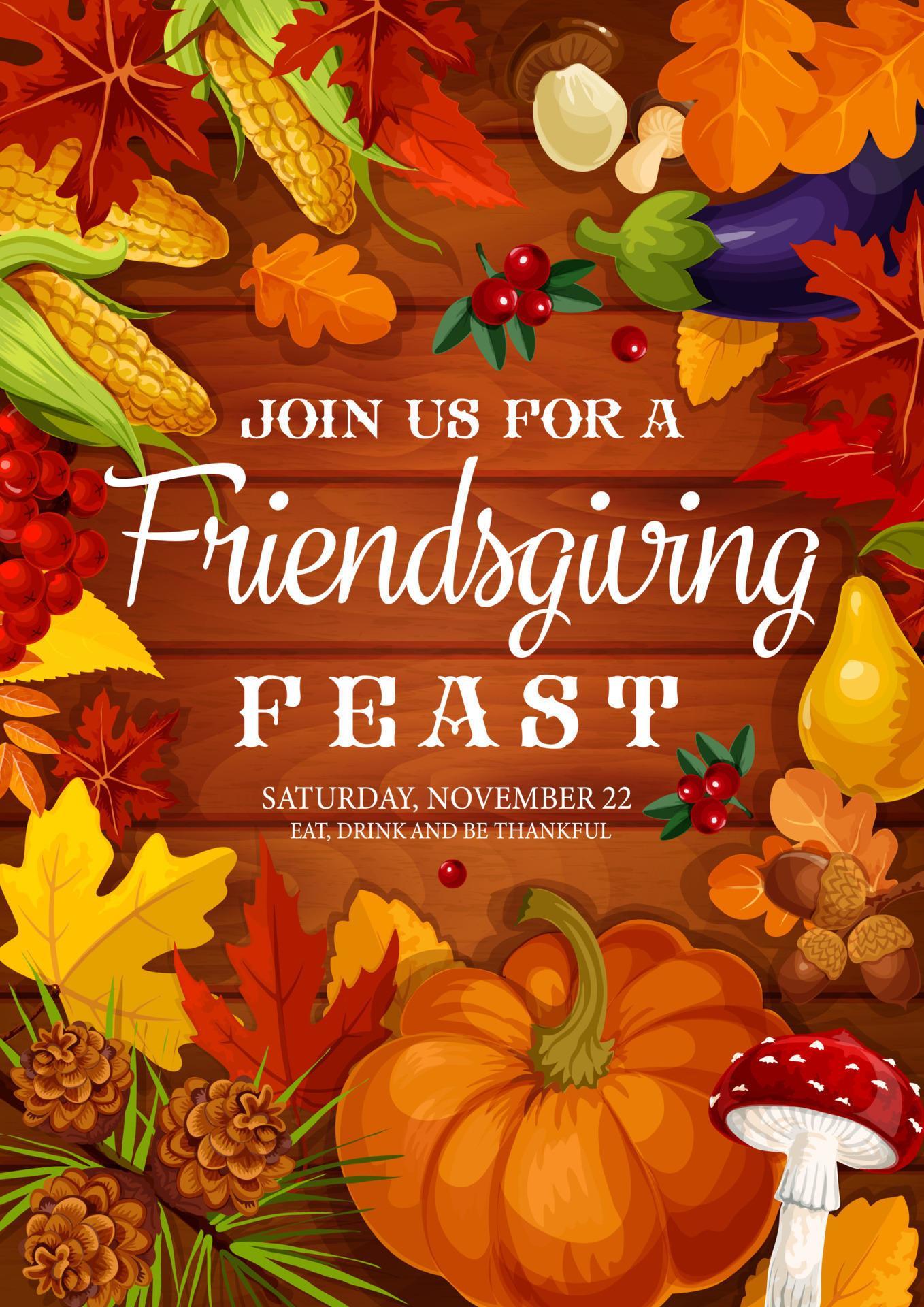 FriendsGiving Clip Art