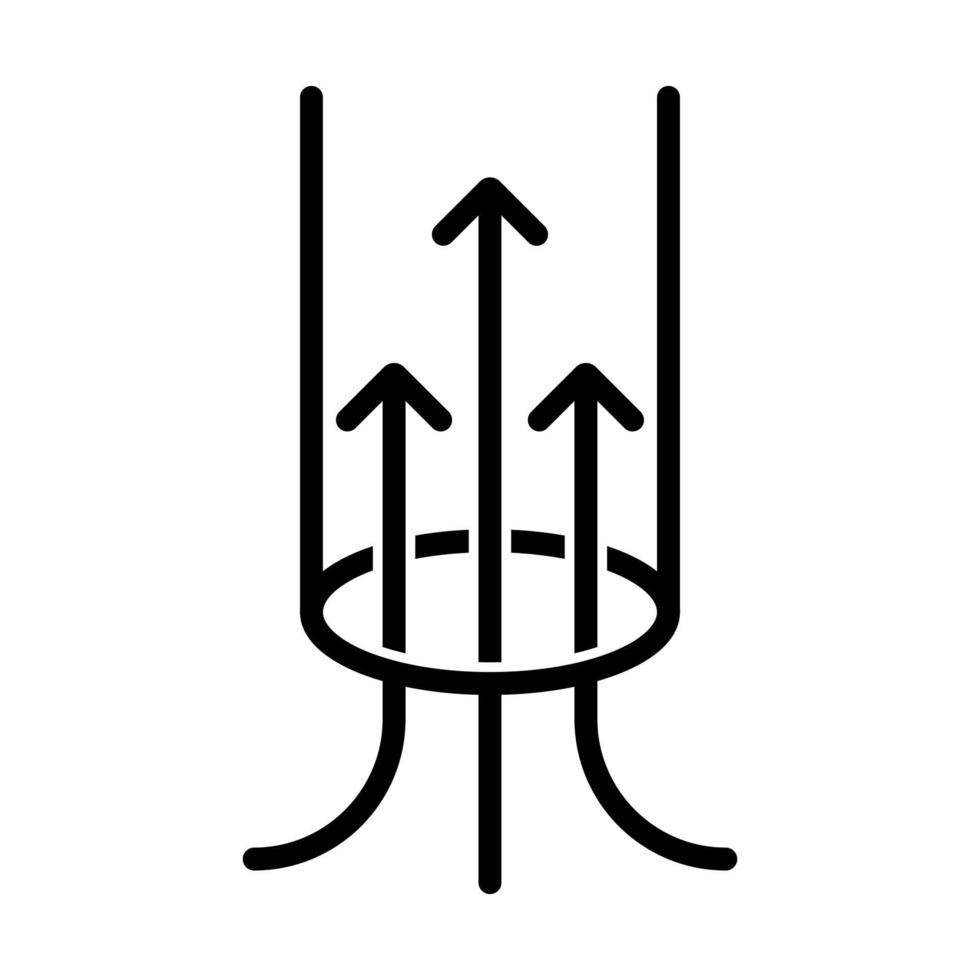 Suction icon vector for graphic design, logo, website, social media, mobile app, ui illustration