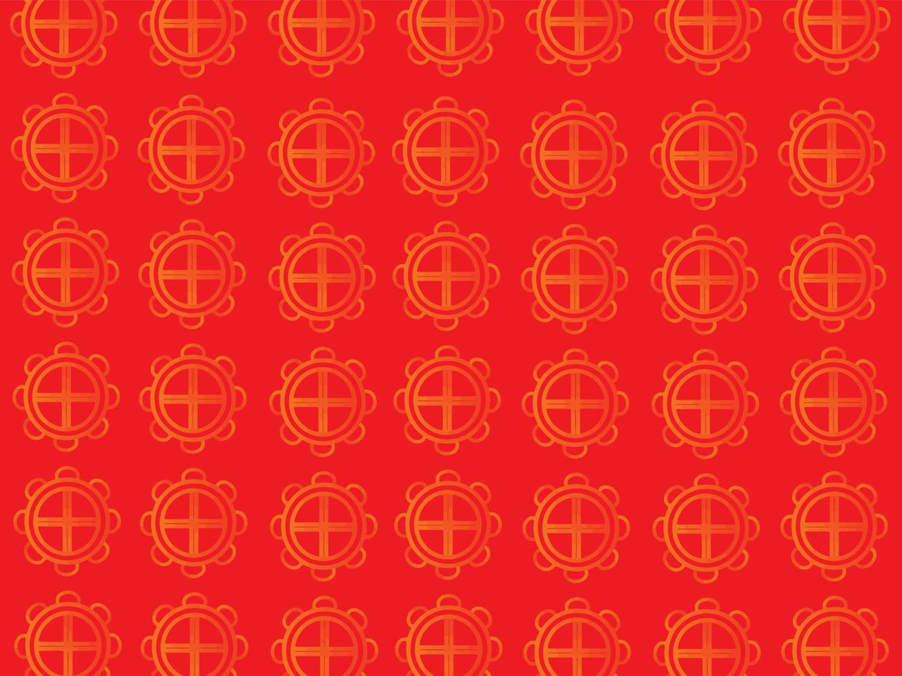 red pink orange circle golden yellow color background wallpaper empty pattern abstract creative graphic design banner symbol decoration ornament happy chinese new year vector illustration asia culture