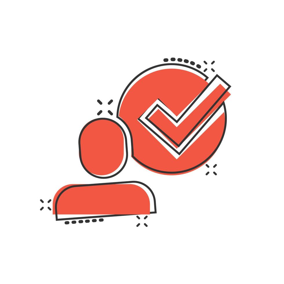 Organization management icon in comic style. People with check mark cartoon vector illustration on white isolated background. Businessman splash effect business concept. 16139091 Vector Art at Vecteezy Organization management icon in comic style. People with check mark cartoon vector illustration on white isolated background. Businessman splash effect business concept. 16139091 Vector Art at Vecteezy