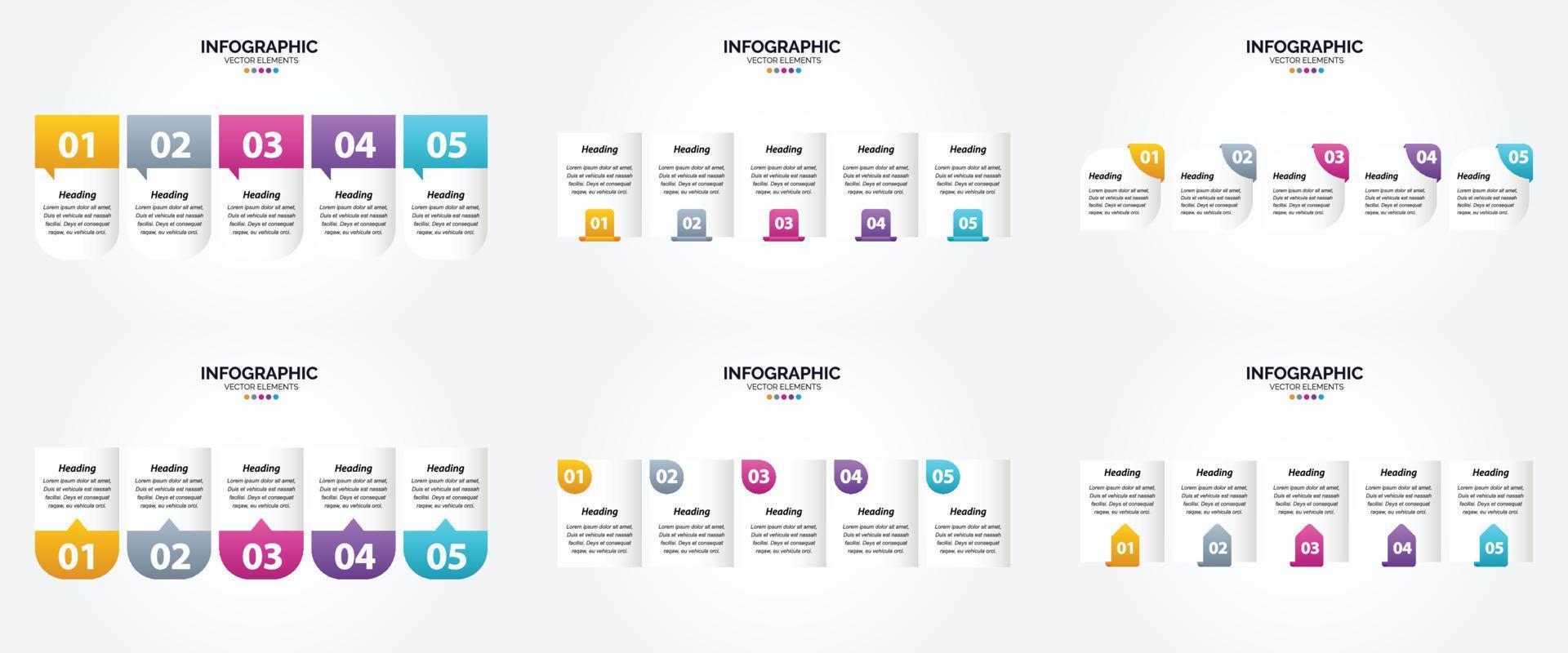 Vector illustration infographics Flat design set for advertising brochure flyer and magazine