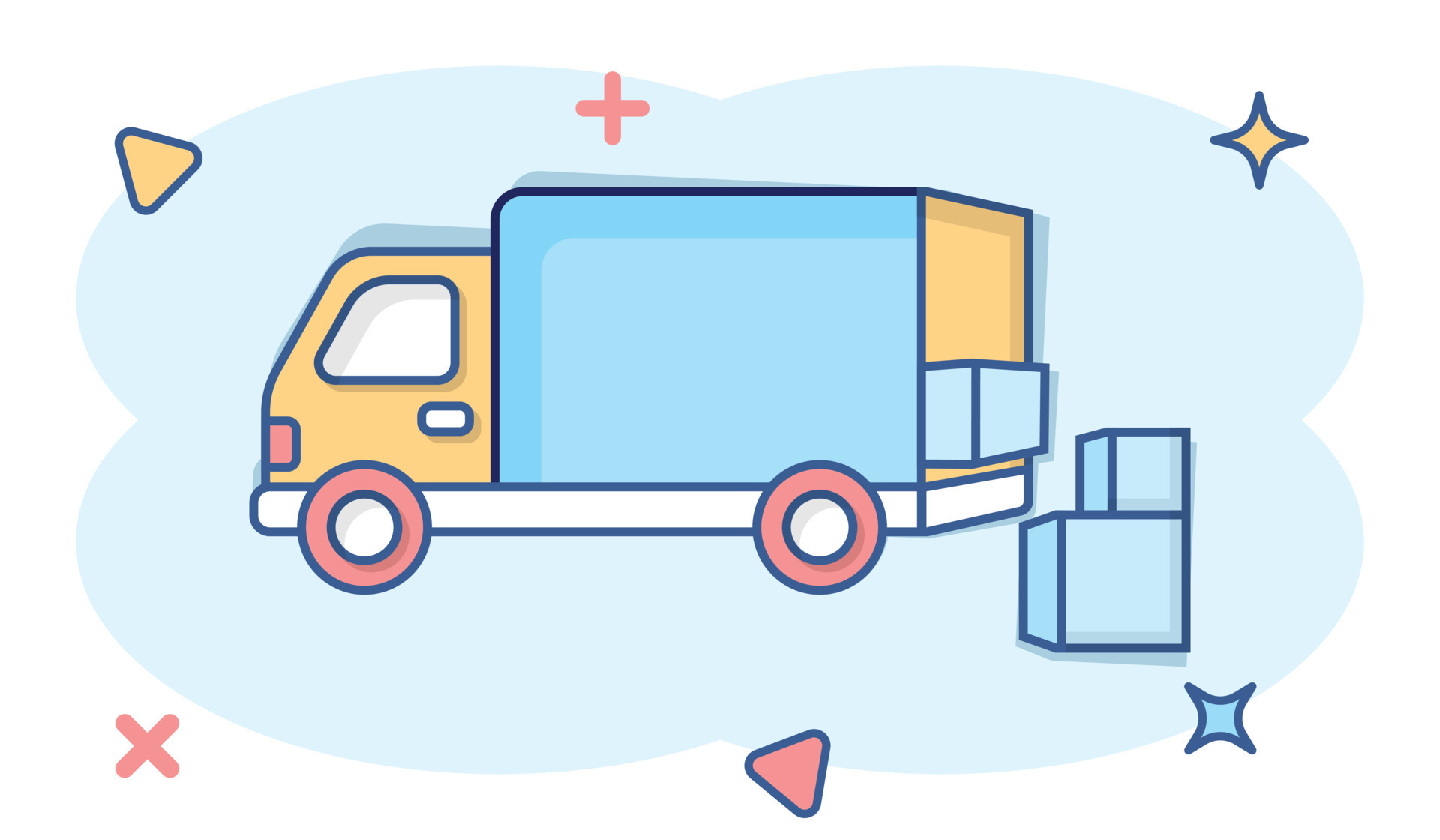 Shipping fast icon in comic style. Delivery truck cartoon vector illustration on isolated background. Express logistic splash effect sign business concept. 16143753 Vector Art at Vecteezy Shipping fast icon in comic style. Delivery truck cartoon vector illustration on isolated background. Express logistic splash effect sign business concept. 16143753 Vector Art at Vecteezy