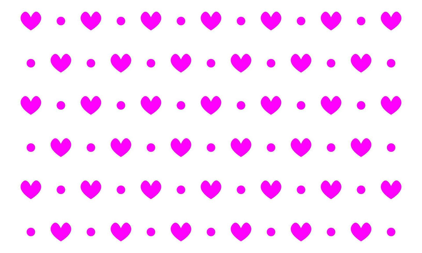 Heart love pattern background. Vector illustration.