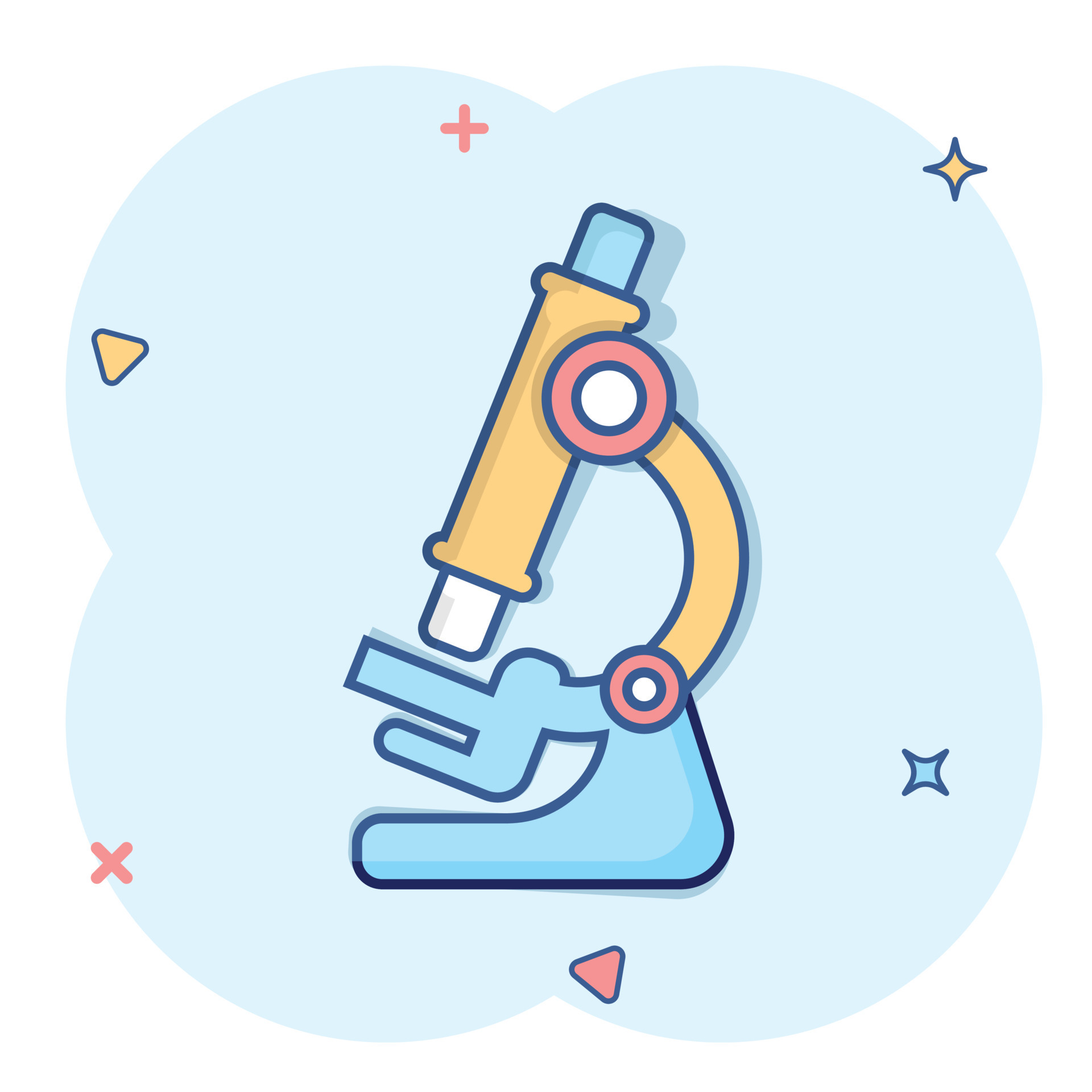 Microscope icon in comic style. Laboratory magnifier cartoon vector illustration on isolated background. Biology instrument splash effect sign business concept. 16144477 Vector Art at Vecteezy Microscope icon in comic style. Laboratory magnifier cartoon vector illustration on isolated background. Biology instrument splash effect sign business concept. 16144477 Vector Art at Vecteezy