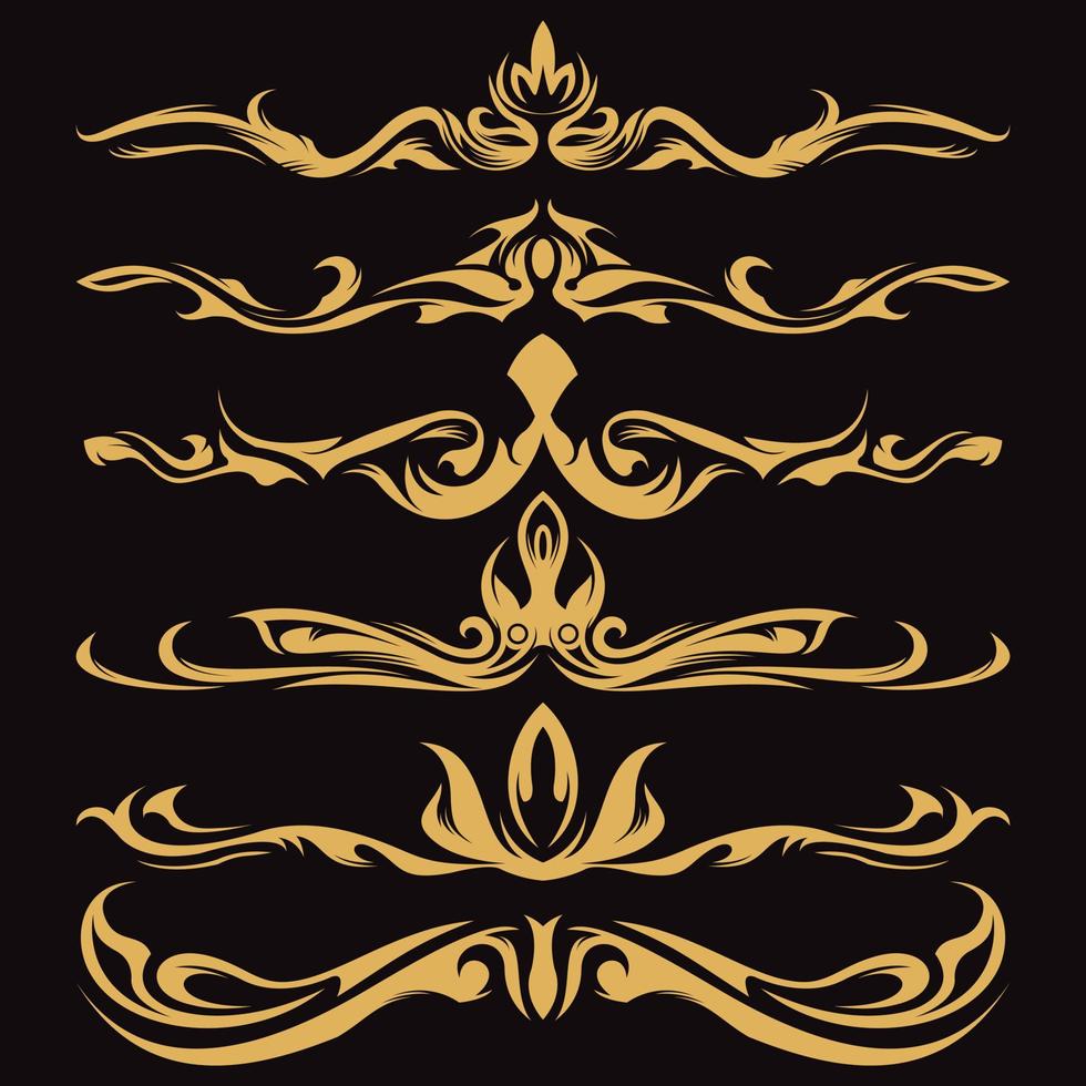 Classic ornament vintage frame vector