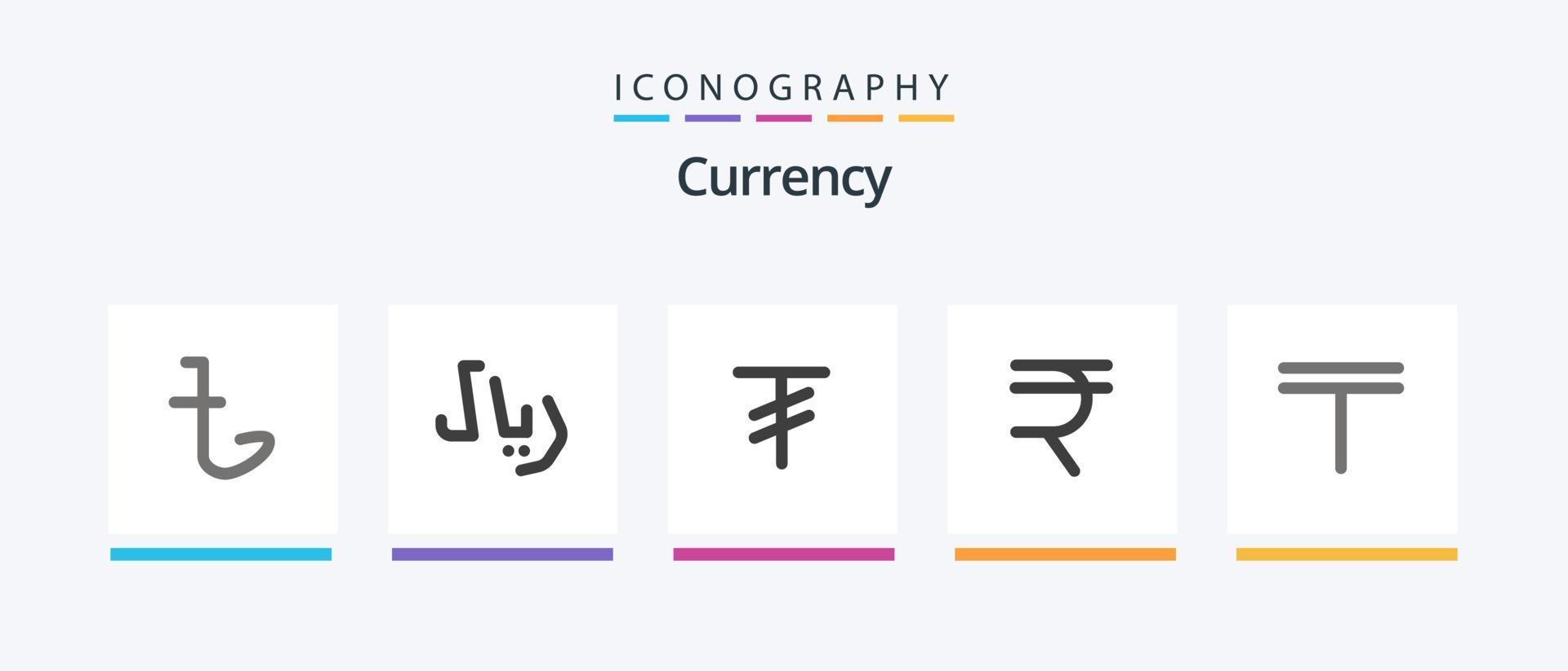 Currency Flat 5 Icon Pack Including . kazakhstan. currency. currency. finance. Creative Icons Design vector