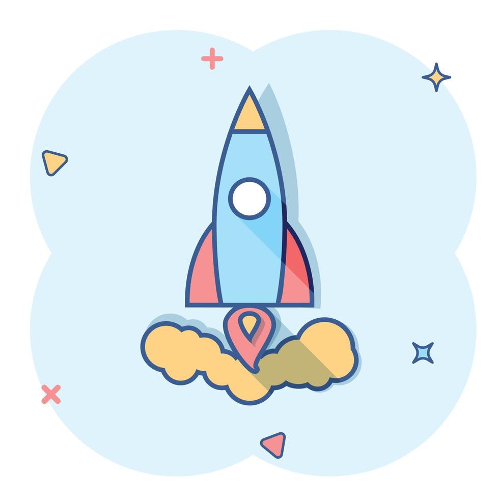 Vector cartoon rocket icon in comic style. Startup launch sign illustration pictogram. Rocket business splash effect concept. 16145802 Vector Art at Vecteezy Vector cartoon rocket icon in comic style. Startup launch sign illustration pictogram. Rocket business splash effect concept. 16145802 Vector Art at Vecteezy