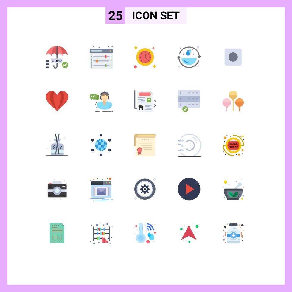 25 Creative Icons Modern Signs and Symbols of maximize app watch environmental protection ecology Editable Vector Design Elements