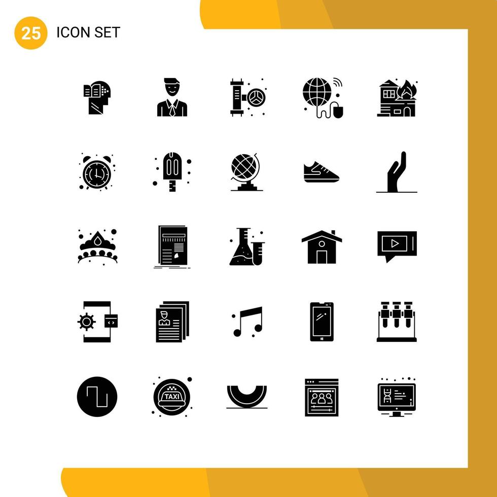 25 Creative Icons Modern Signs and Symbols of architecture wifi selection iot system Editable Vector Design Elements