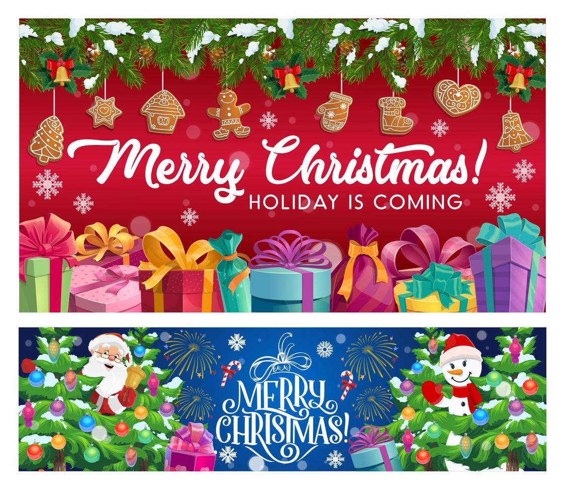 Winter holiday, Christmas and New Year vector