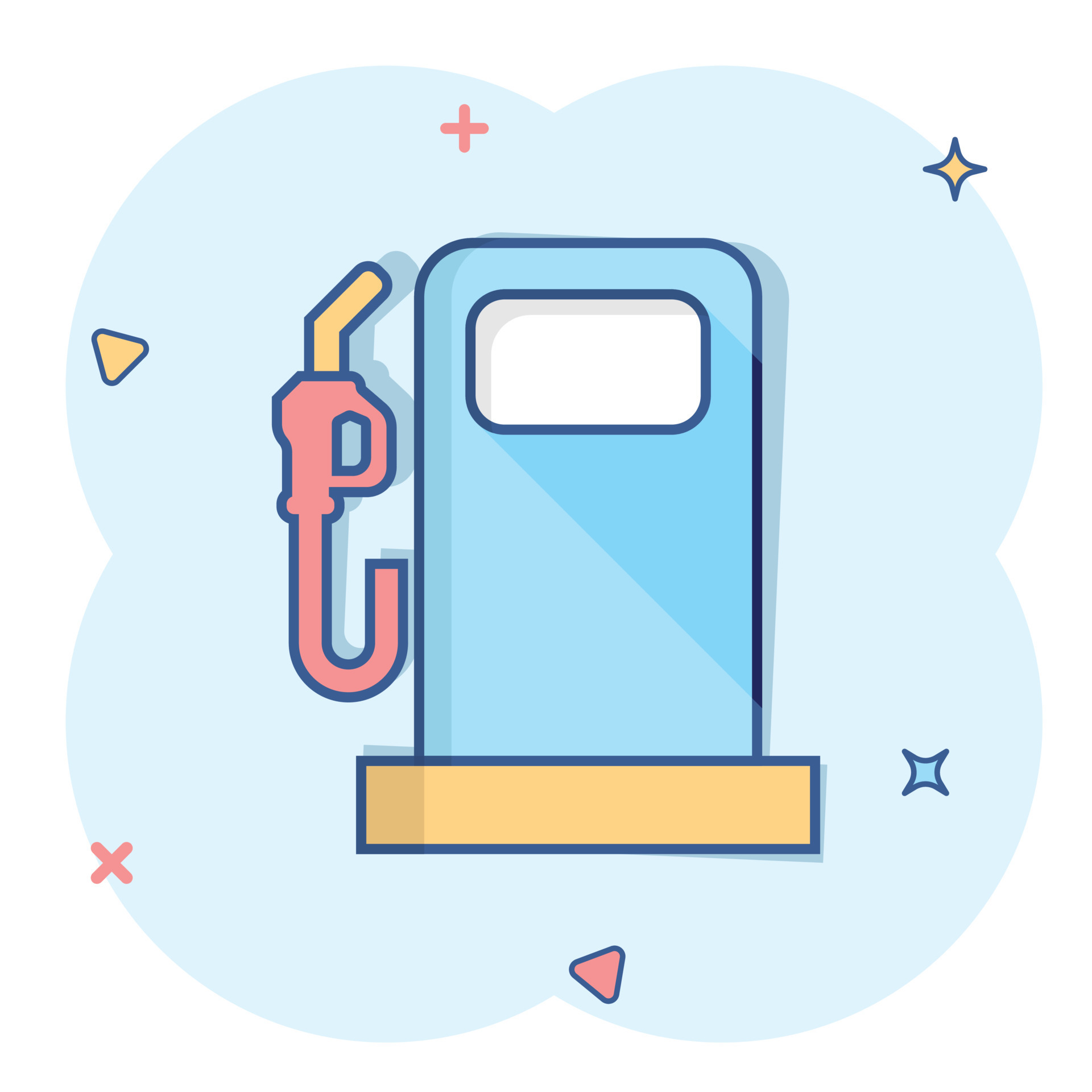 Fuel pump icon in comic style. Gas station cartoon sign vector illustration on white isolated background. Petrol splash effect business concept. 16148526 Vector Art at Vecteezy Fuel pump icon in comic style. Gas station cartoon sign vector illustration on white isolated background. Petrol splash effect business concept. 16148526 Vector Art at Vecteezy