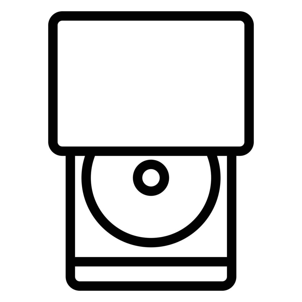 Disk Icon Design vector