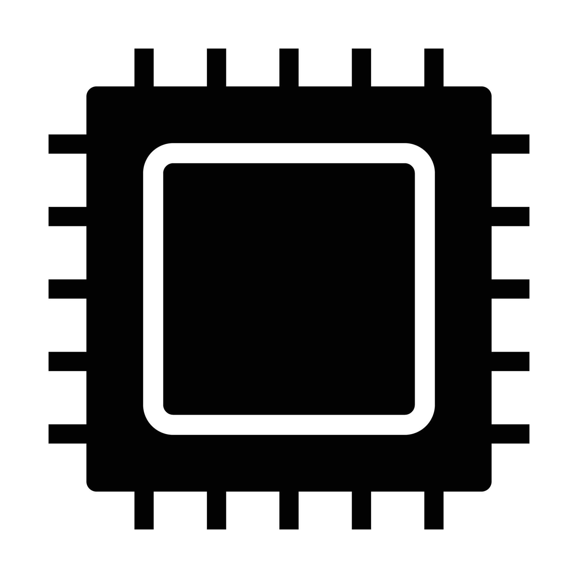 Processor Solid Icon 16149005 Vector Art at Vecteezy