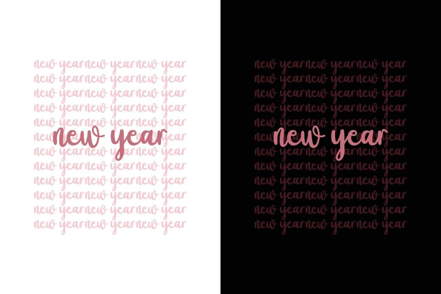 NEW YEAR T SHIRT vector