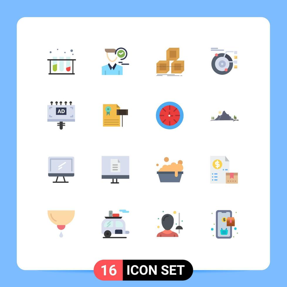 16 Creative Icons Modern Signs and Symbols of solar orbit appointment model box Editable Pack of Creative Vector Design Elements