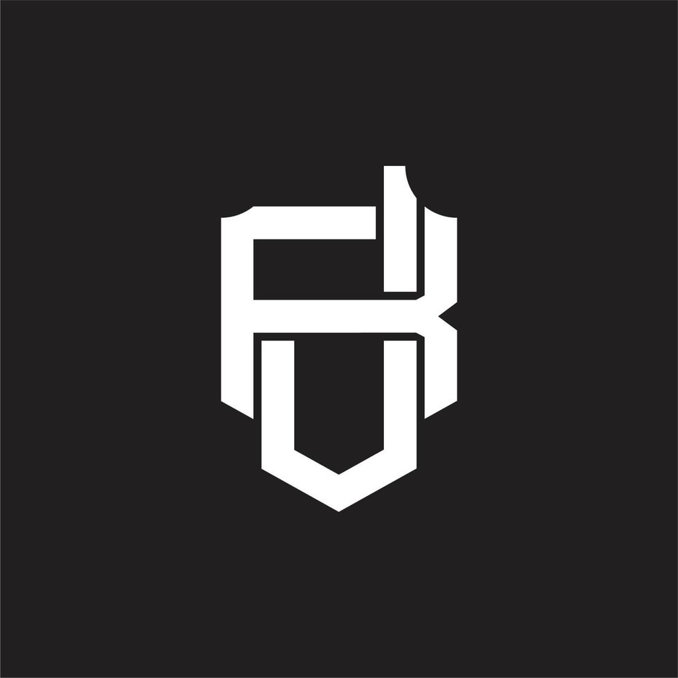 JR Logo monogram design template vector
