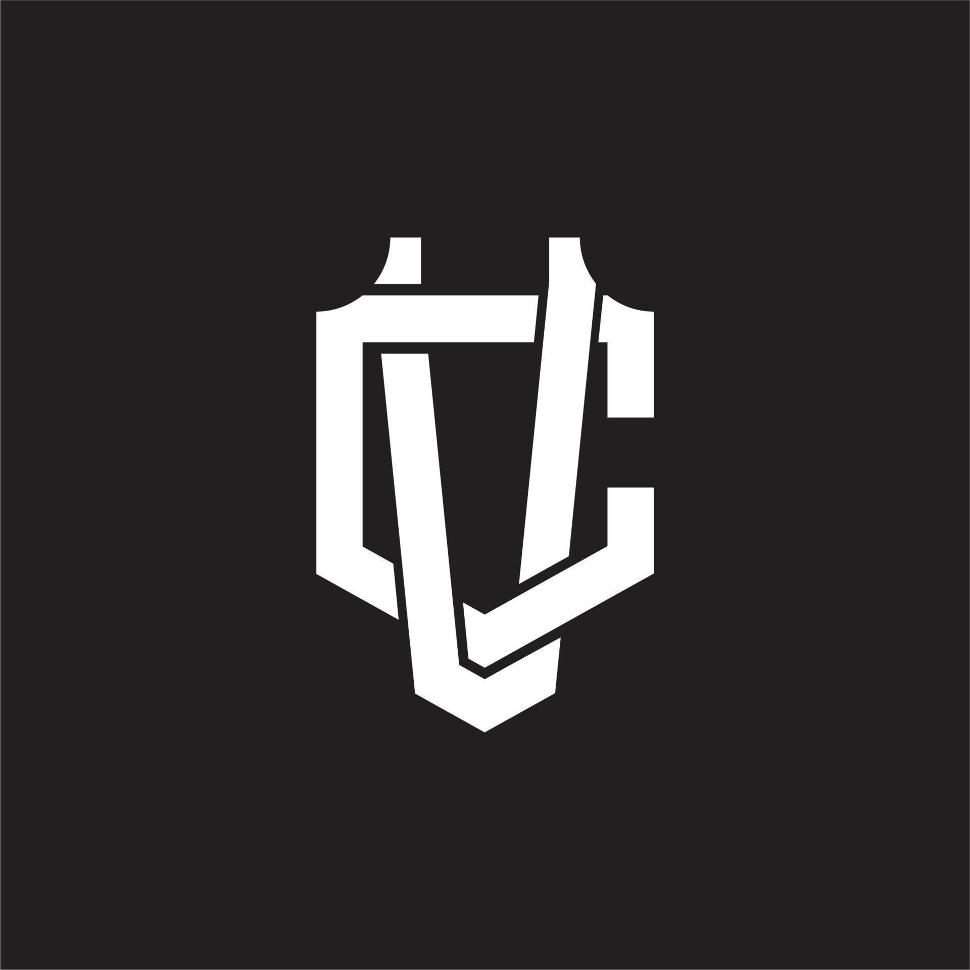 VC Logo monogram design template 16154151 Vector Art at Vecteezy