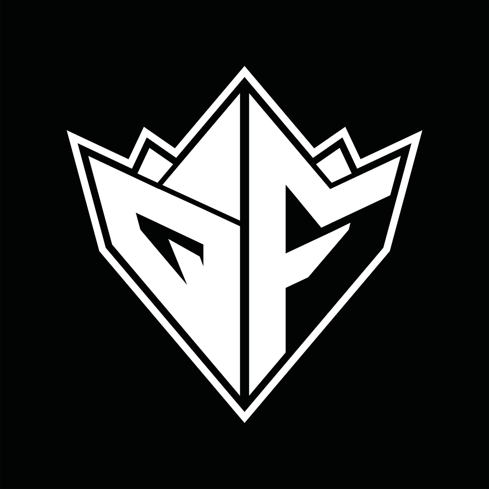 QF Logo monogram design template 16154211 Vector Art at Vecteezy