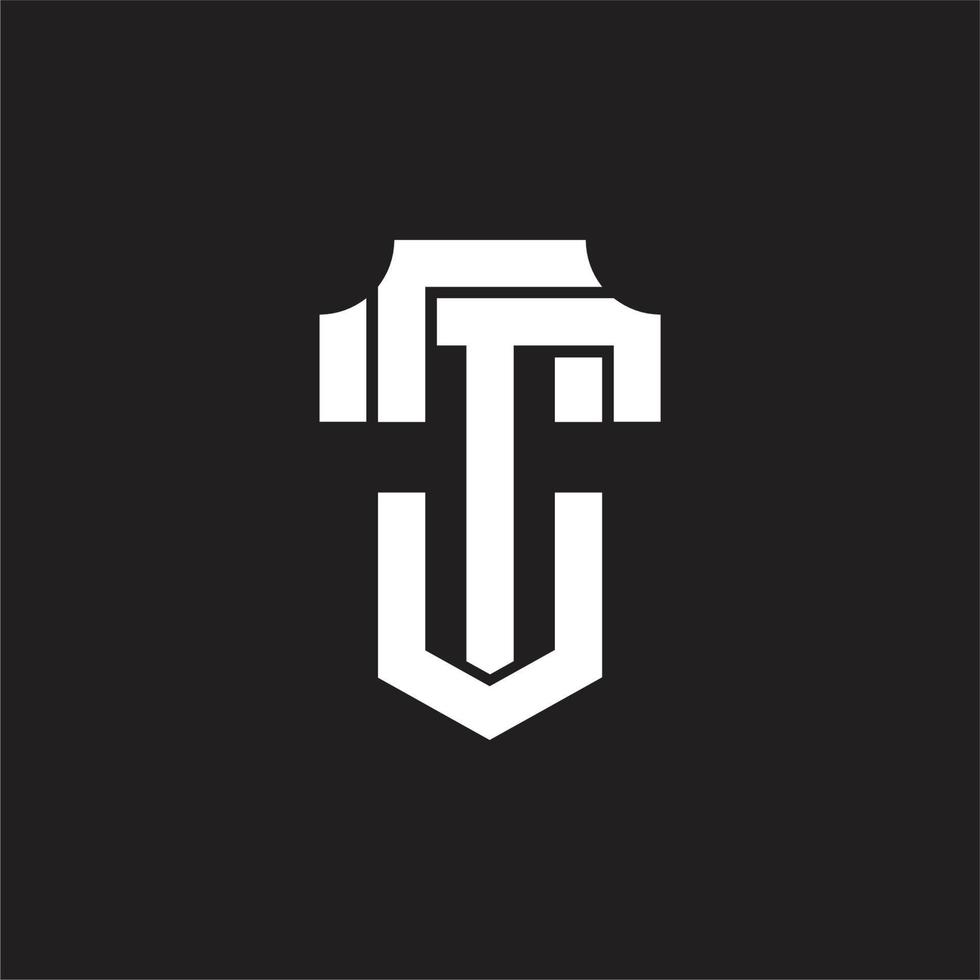 OT Logo monogram design template vector