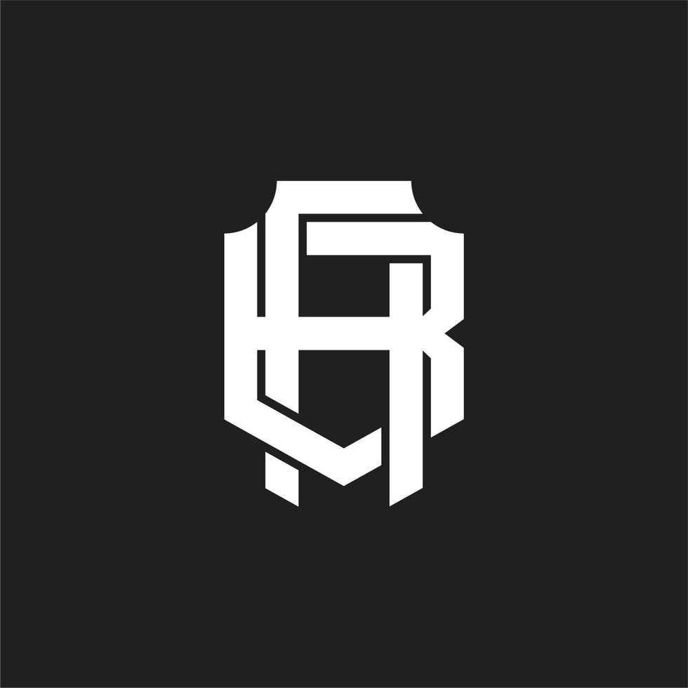 AB Logo monogram design template vector