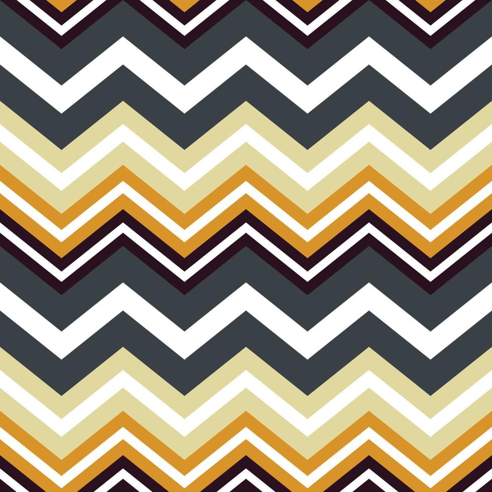 Popular zigzag chevron grunge digital art print summer party backdrop design vector