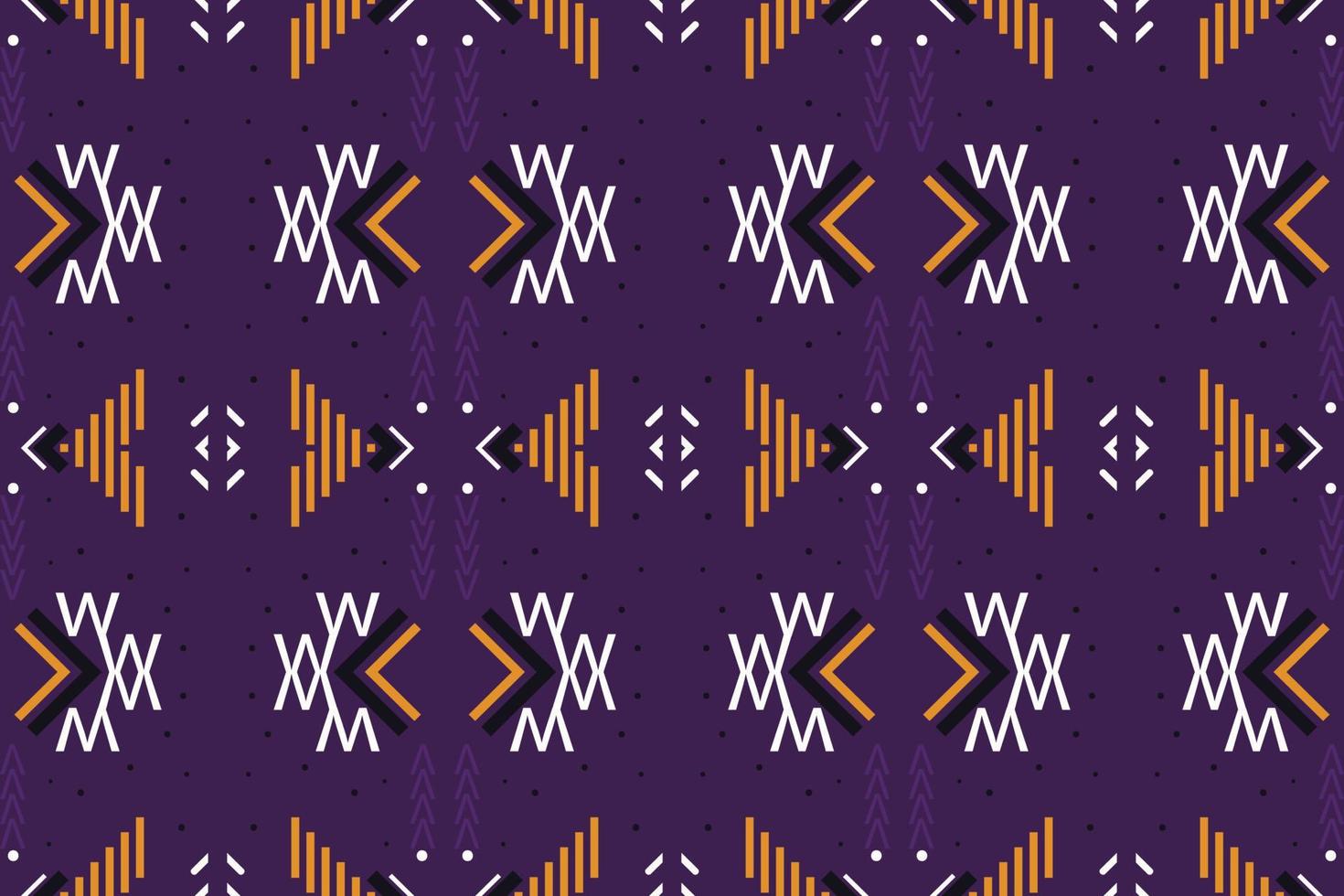 Ethnic Aztec Ikat Seamless Pattern Textile African ikat seamless pattern digital vector design for Print saree Kurti Borneo Fabric Aztec brush symbols swatches designer