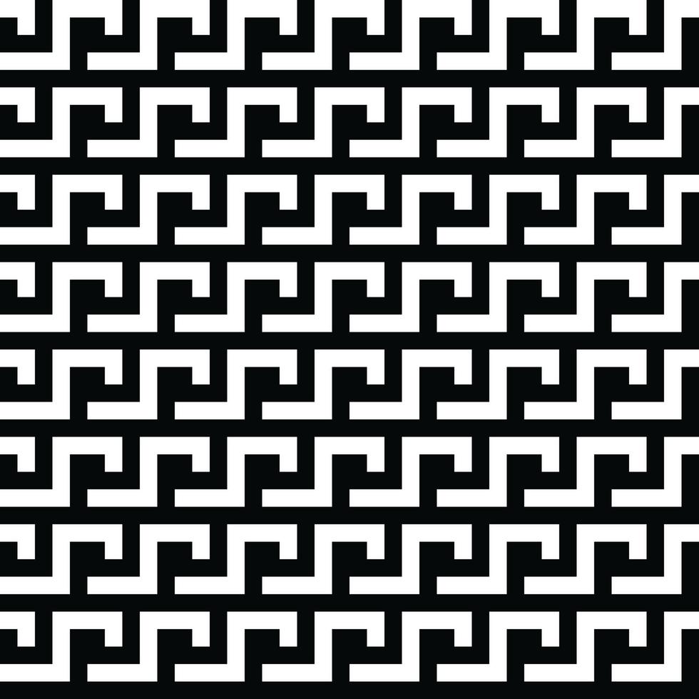 fondo geométrico minimalista. diseño de fondo vectorial minimalista abstracto monocromo abstracto con textura de mosaico de laberinto. buena portada para libro vector