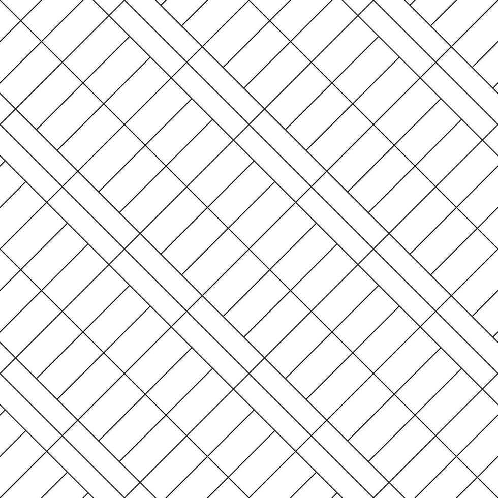 Seamless Herringbone Pattern in Black and white concept vector